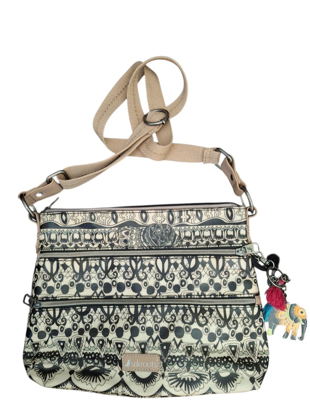 Sakroots Artist Circle Crossbody Bag